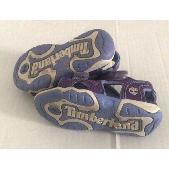 Timberland | Adventure Seeker Toddler Girls 5M Purple Sandals Open Toe Shoes - Picture 7 of 9